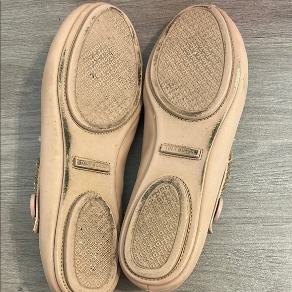 Tory Burch Tan Flats Elegant and Versatile - Picture 6 of 6